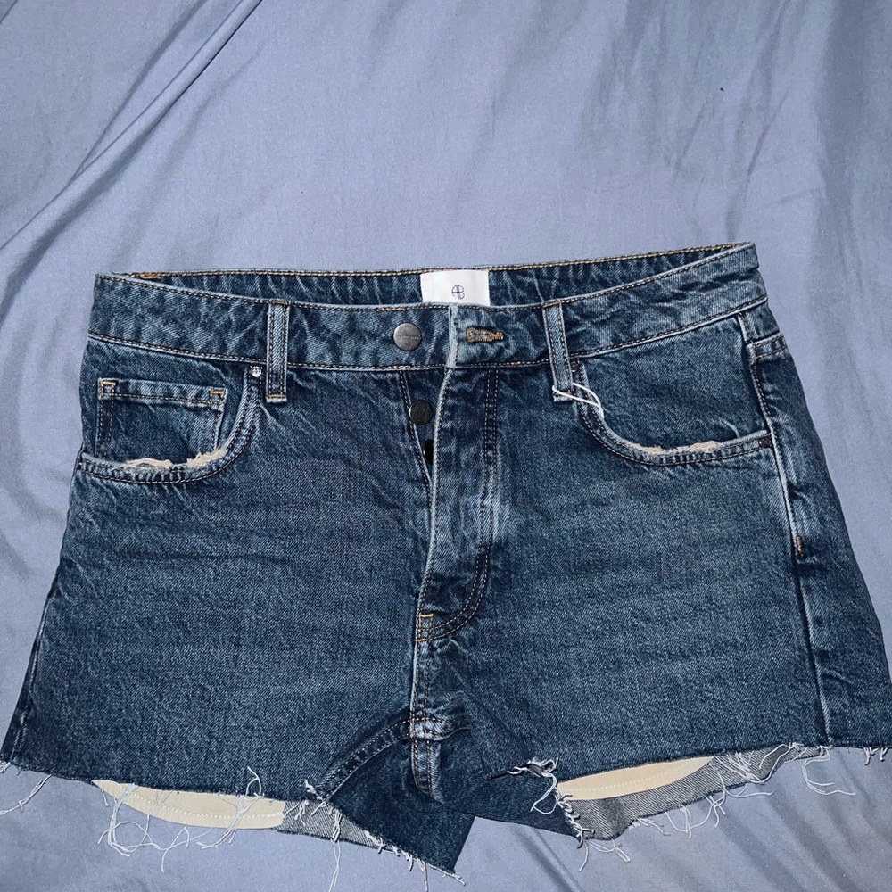 ANINE BING DENIM SHORTS SIZE 27